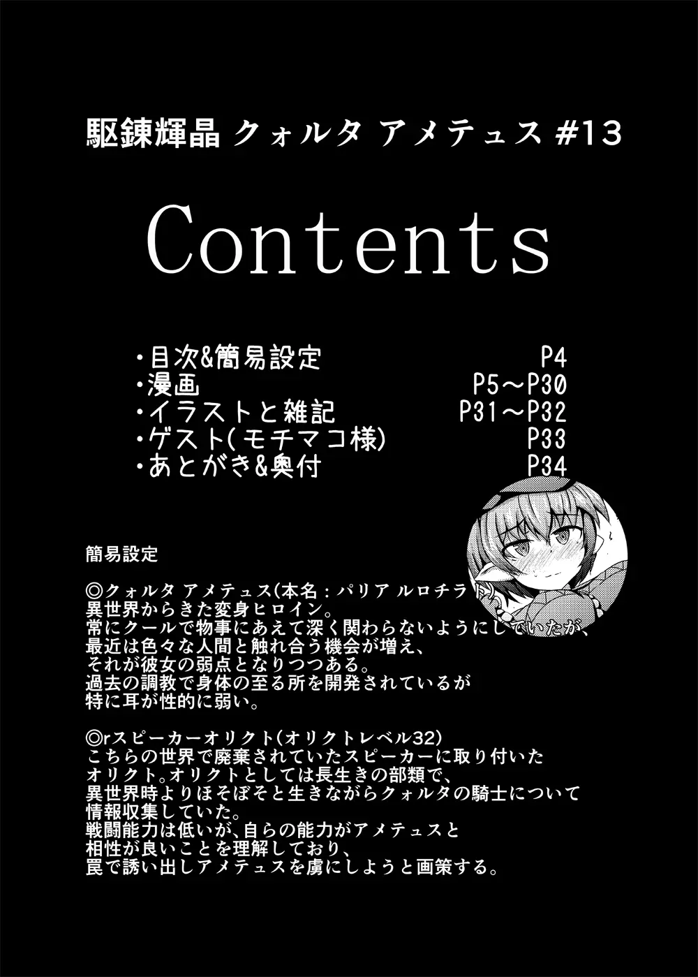 駆錬輝晶 クォルタ アメテュス #13 3ページ