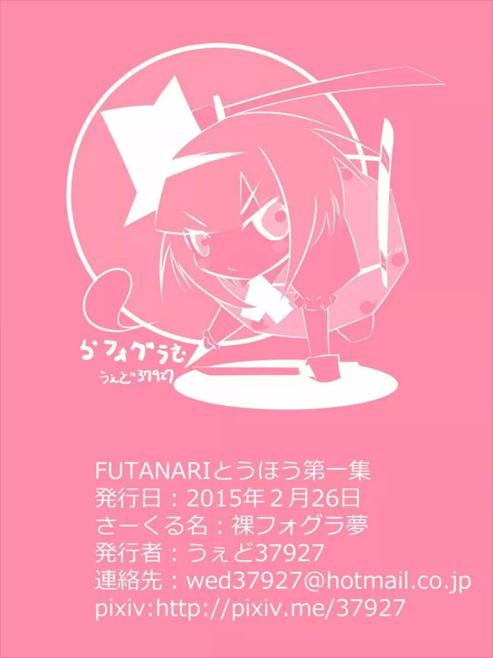 FUTANARIとうほう第一集 13ページ