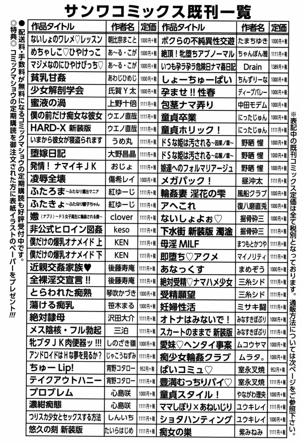 コミック・マショウ 2016年12月号 285ページ