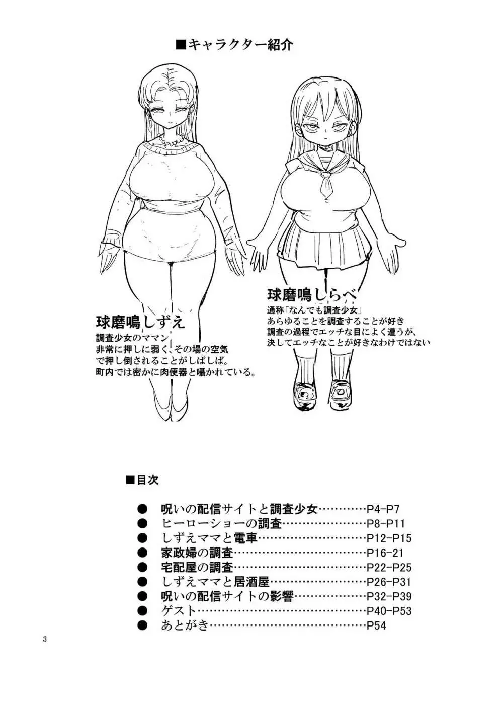 冬にもなんでも調査少女の同人誌が出た？分かりました調査します 2ページ