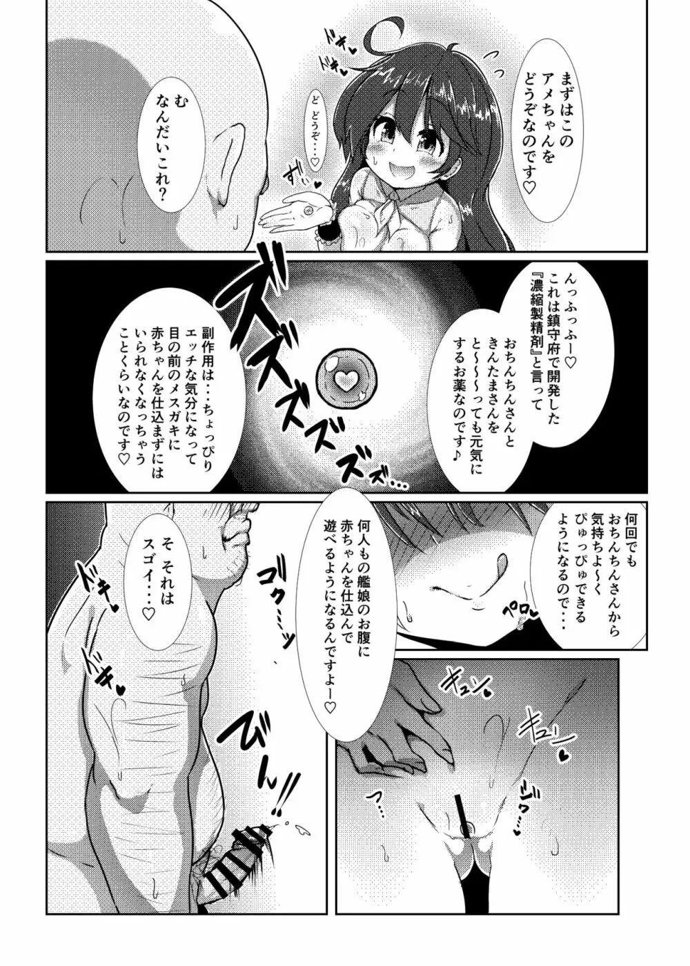 子作り鎮守府～メスガキ艦娘の子宮で楽しくオナホを作って遊ぼう♪～ 3ページ