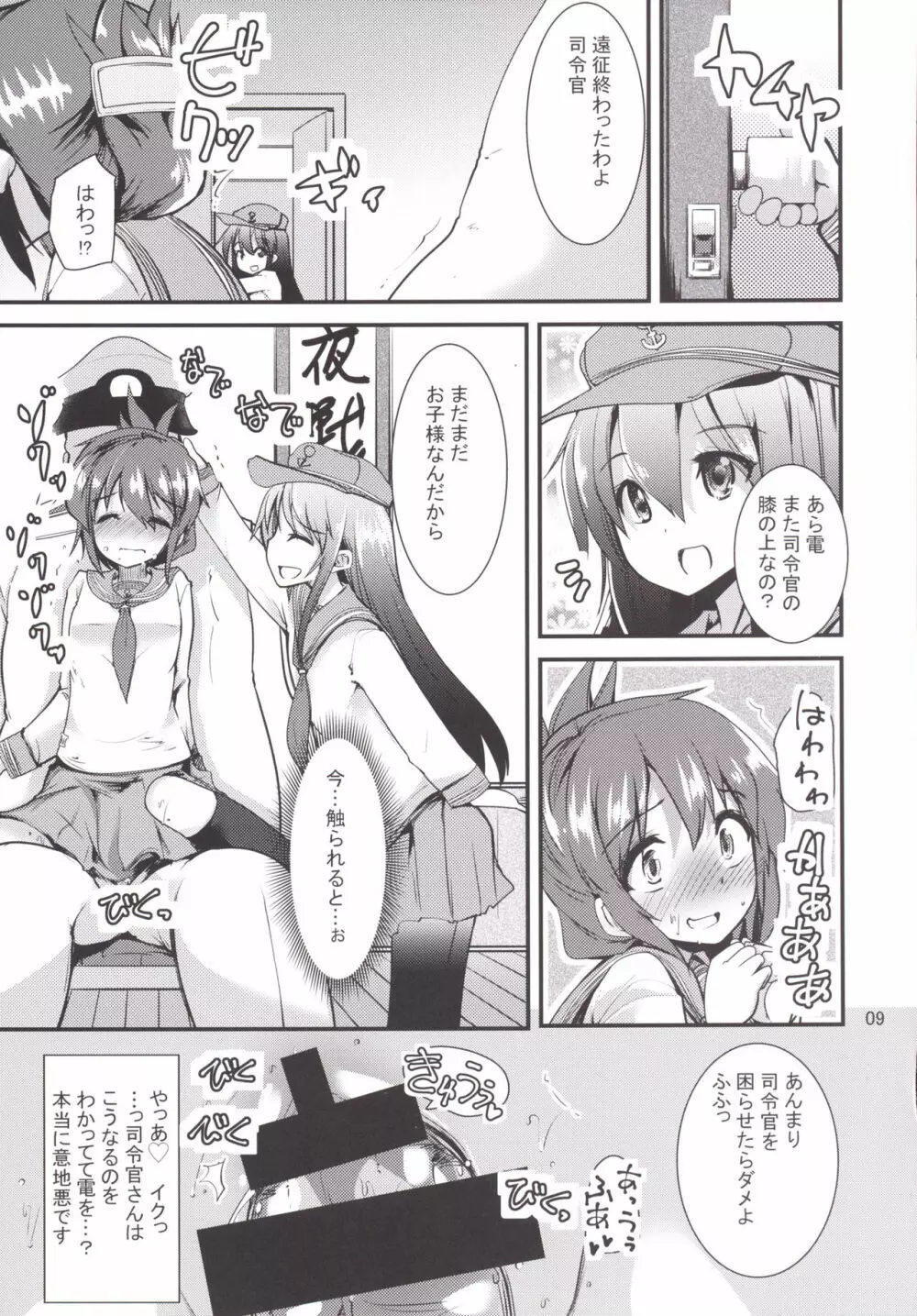 秘書艦の電ちゃん 8ページ