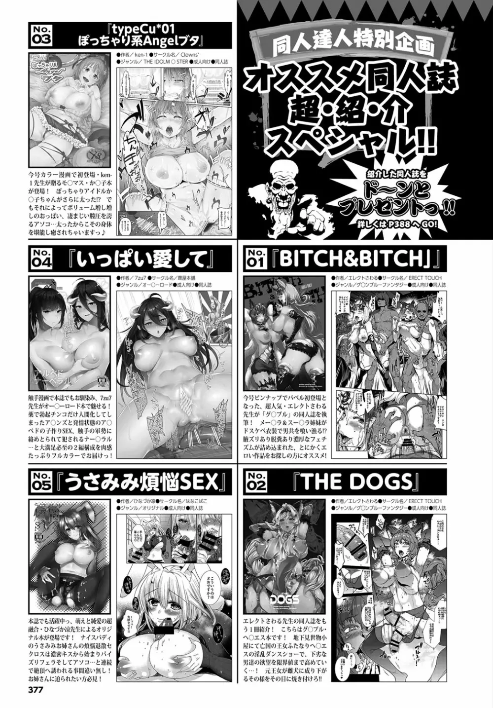 COMIC BAVEL 2017年3月号 377ページ