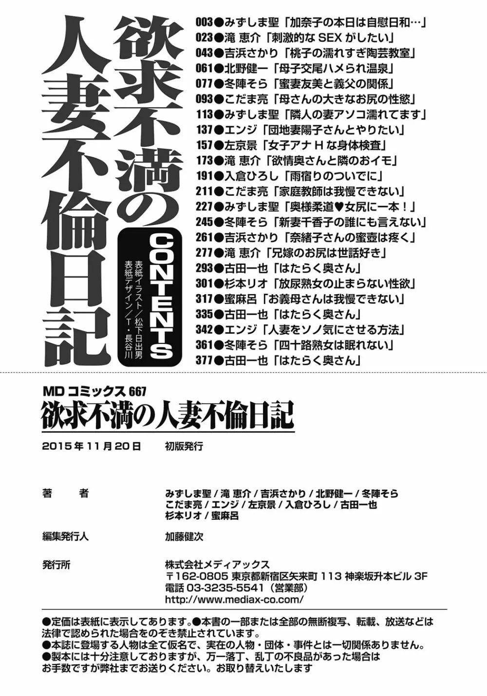 欲求不満の人妻不倫日記 384ページ