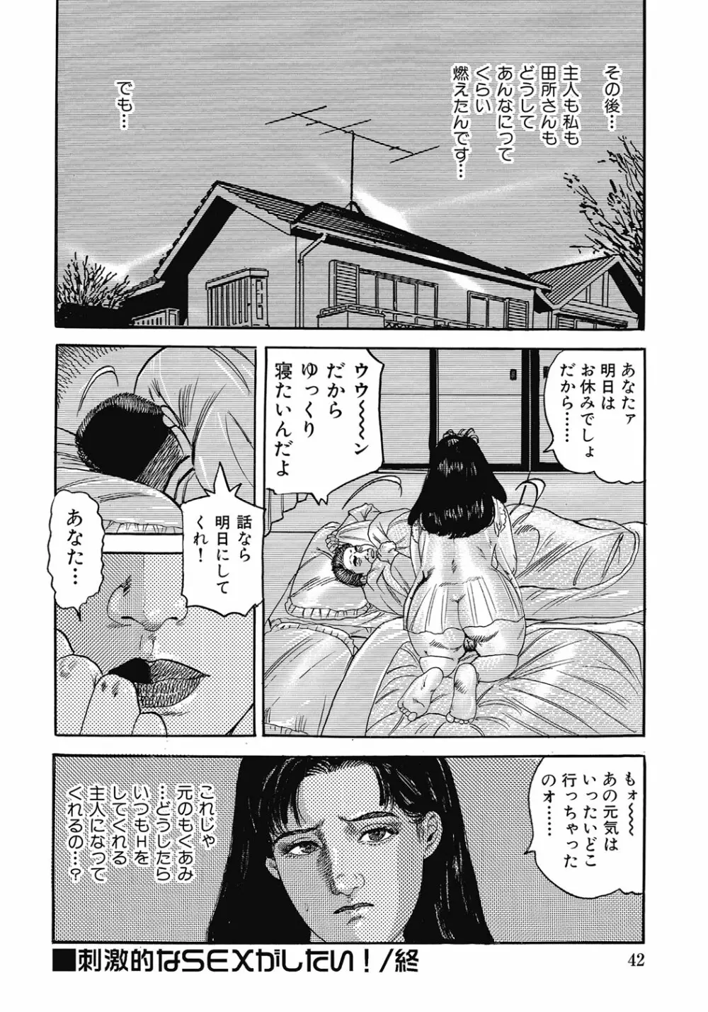 欲求不満の人妻不倫日記 41ページ