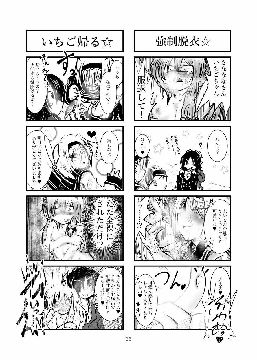 クッキー☆射精管理マンガ Vol.1 35ページ