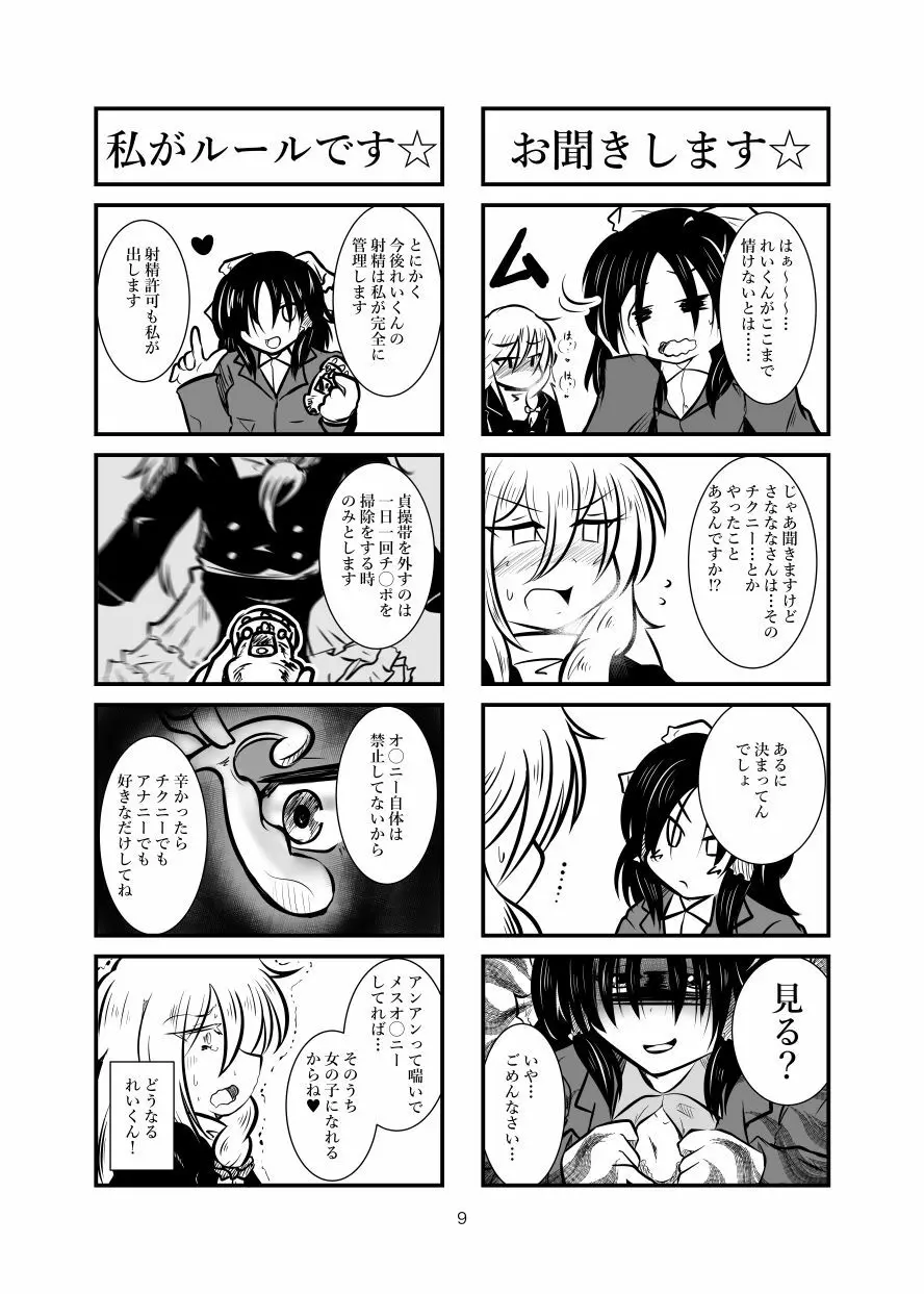 クッキー☆射精管理マンガ Vol.1 8ページ