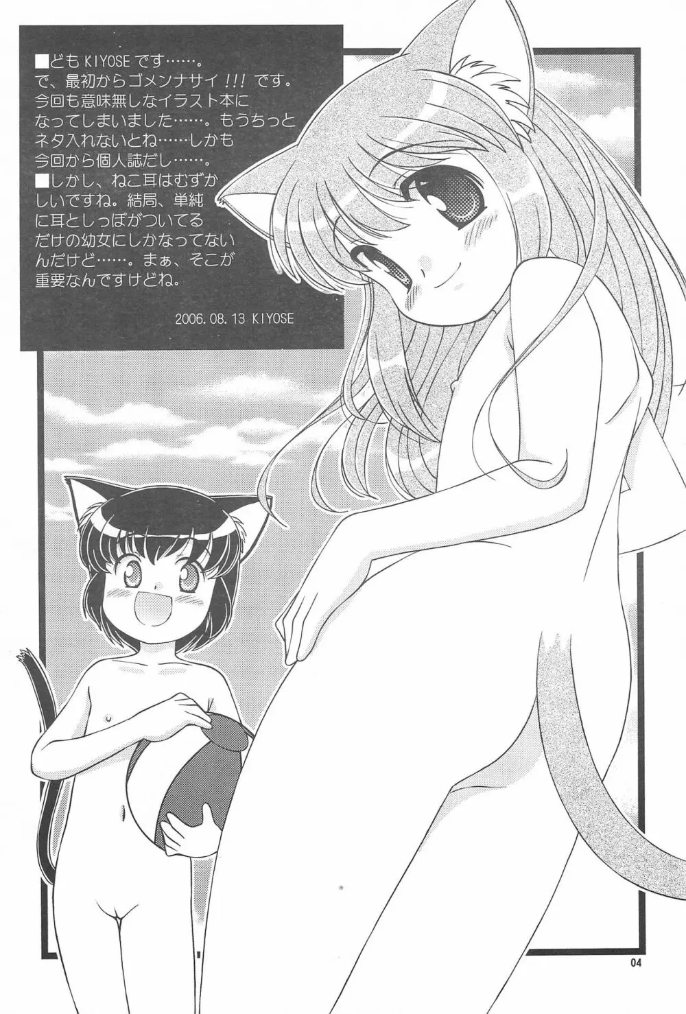 L.L7 ねこのほん 4ページ