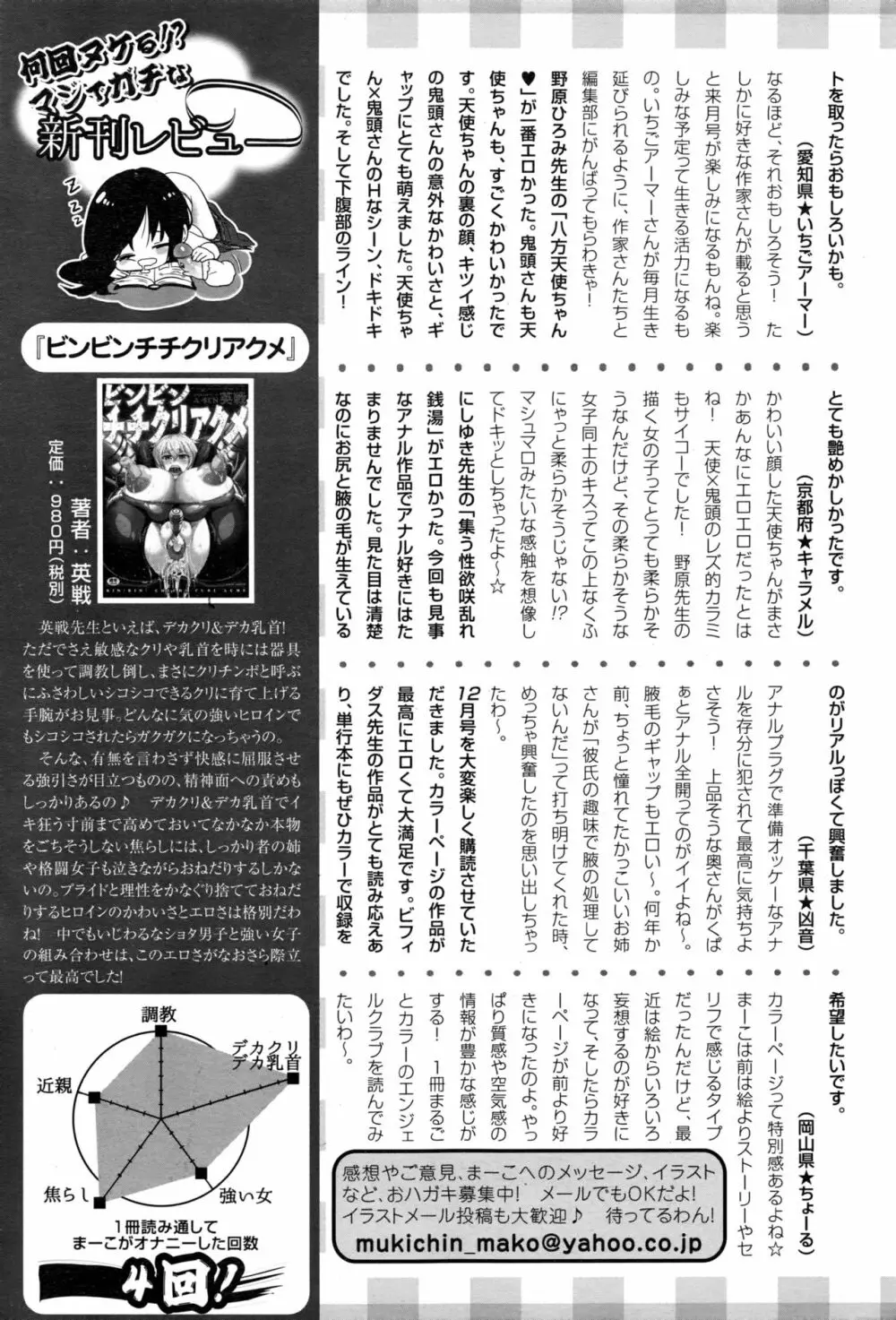 ANGEL 倶楽部 2017年1月号 462ページ