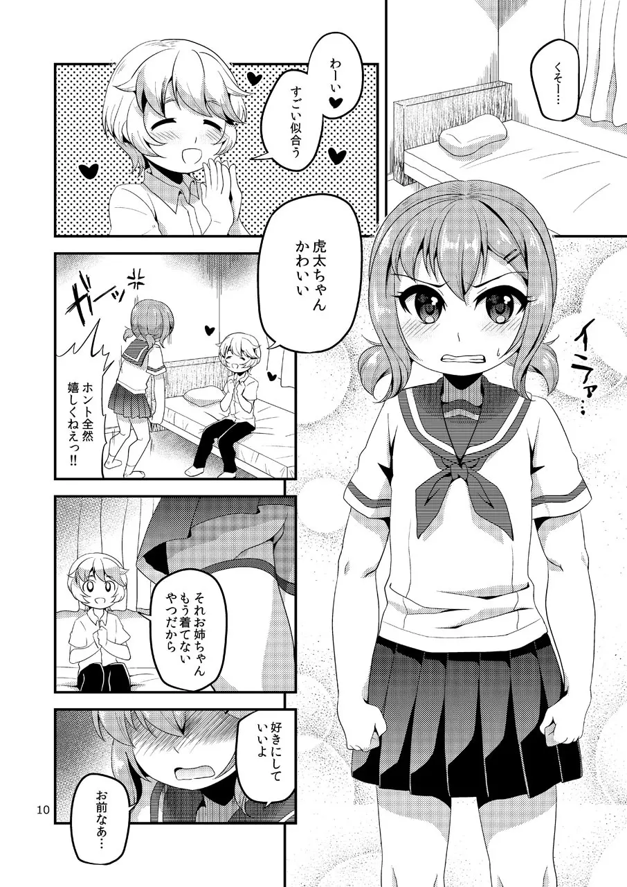 賭け負け女装幼なじみ 9ページ