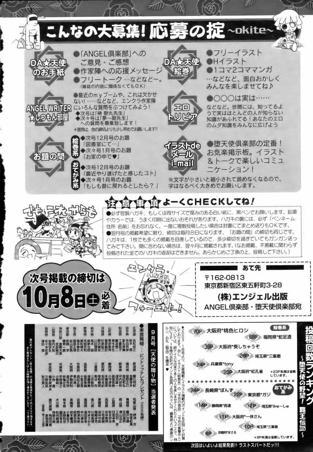 ANGEL 倶楽部 2005年11月号 420ページ