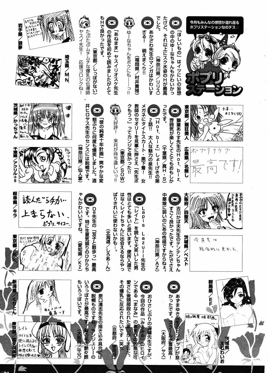 COMIC ポプリクラブ 2005年12月号 288ページ