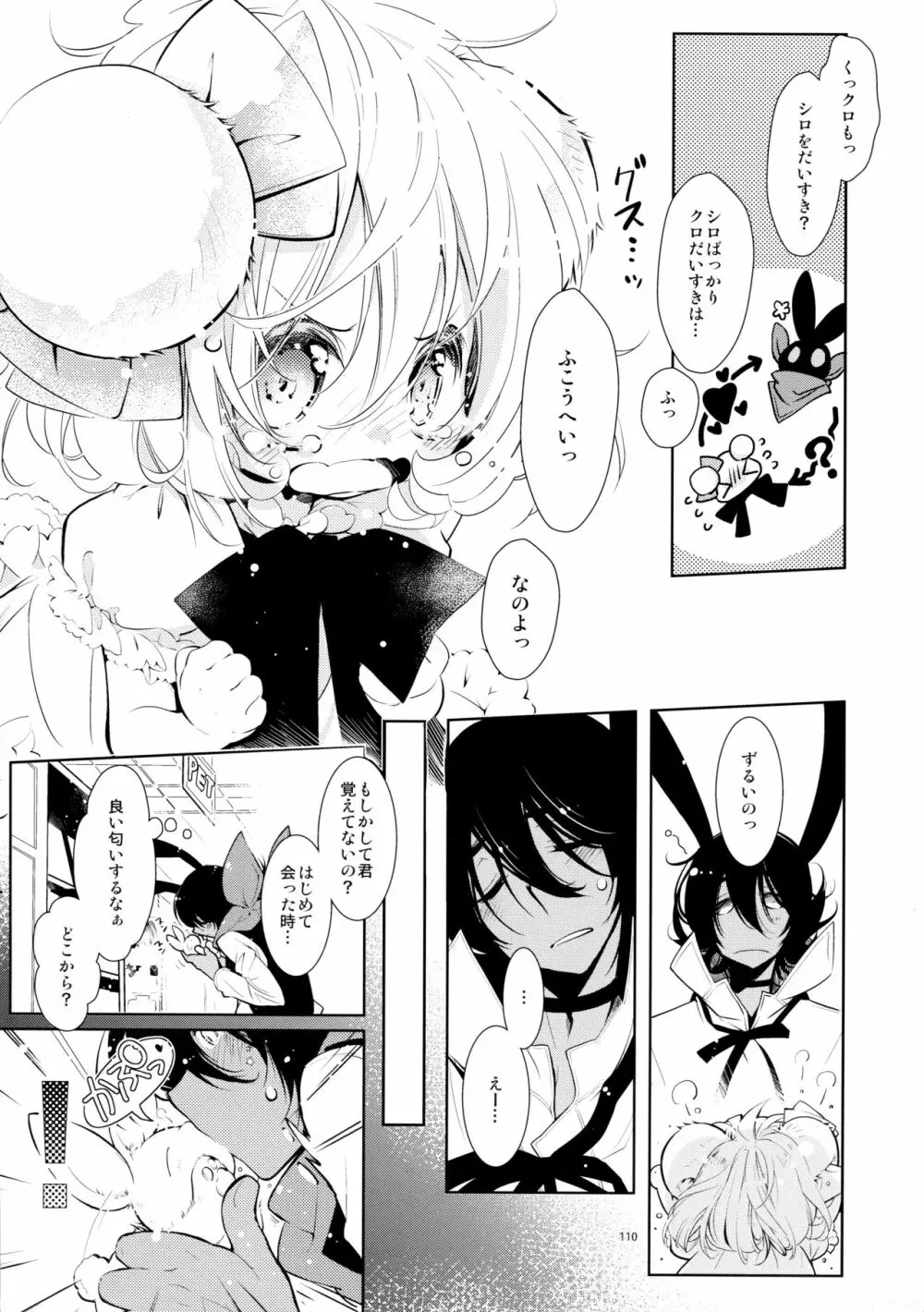 BLACK AND WHITE RABBIT 総集編 114ページ