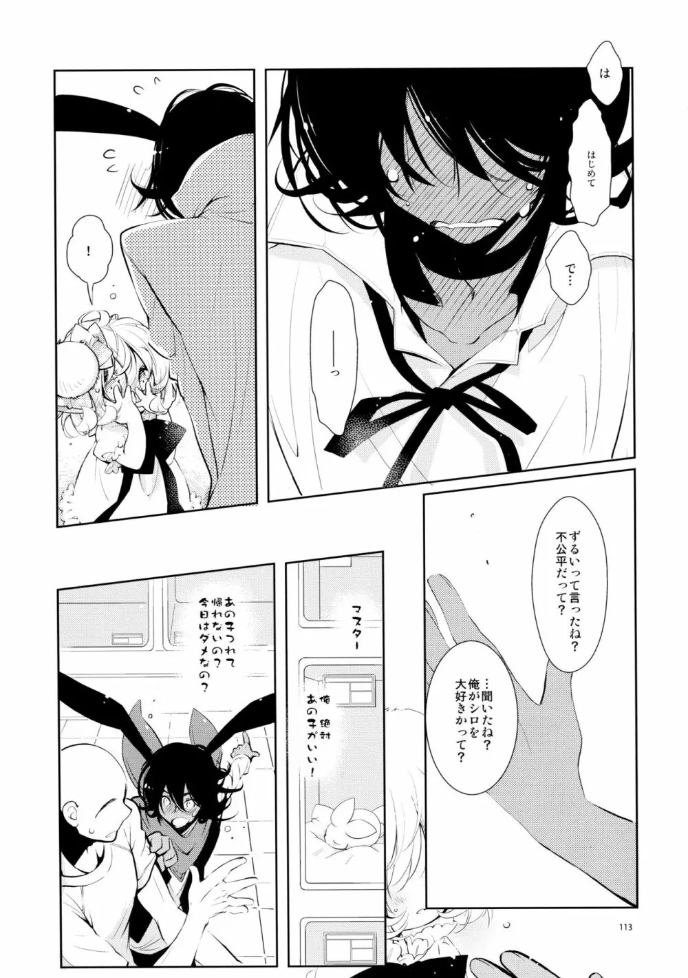 BLACK AND WHITE RABBIT 総集編 117ページ