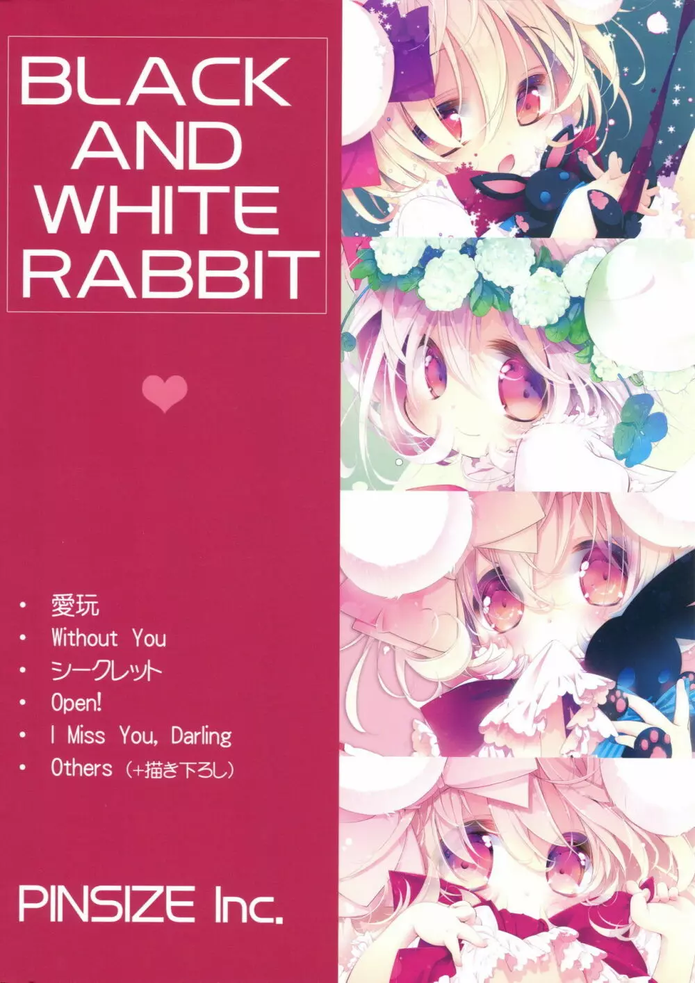 BLACK AND WHITE RABBIT 総集編 2ページ