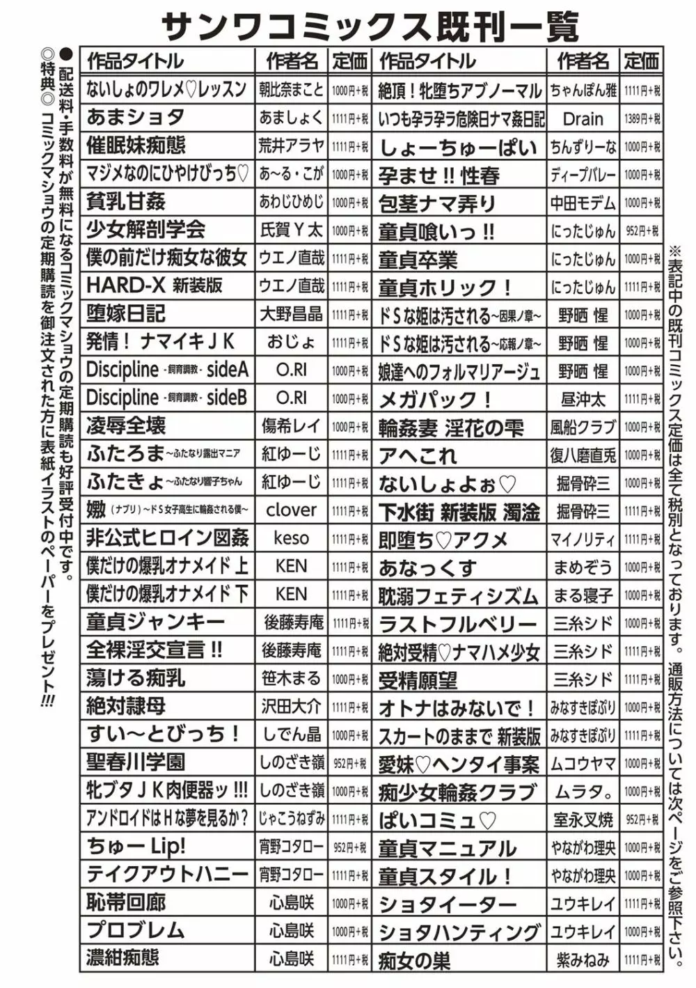 メス陰核・フル勃起 211ページ