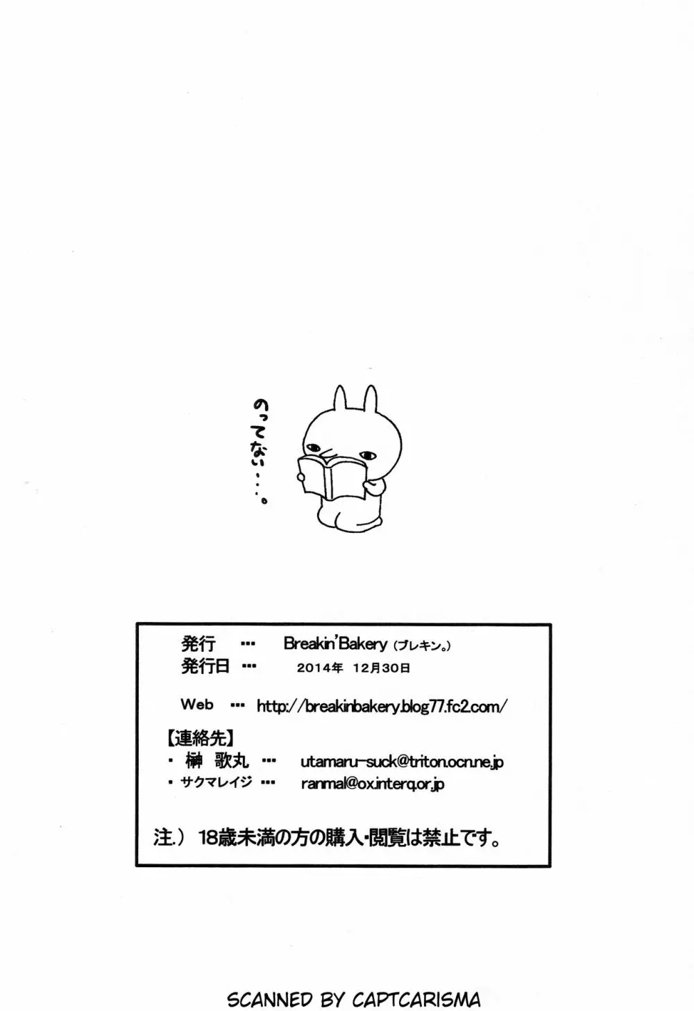 ブレキンらくがきちょう2014 15ページ