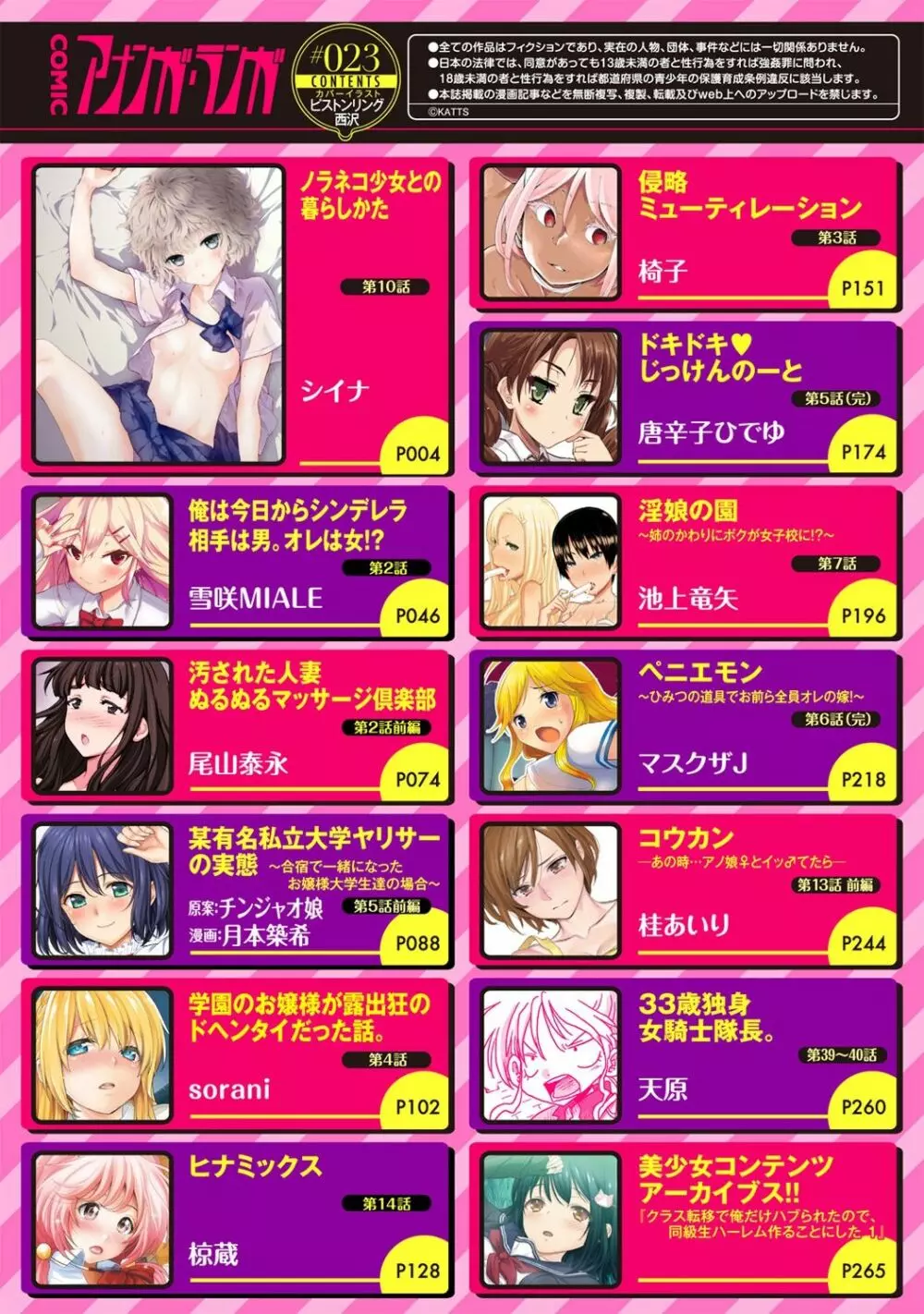 COMIC アナンガ・ランガ Vol.23 3ページ