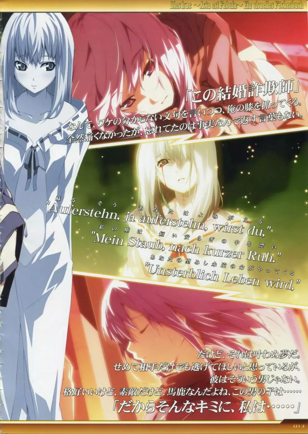 Dies irae Visual Fanbook – White Book 14ページ