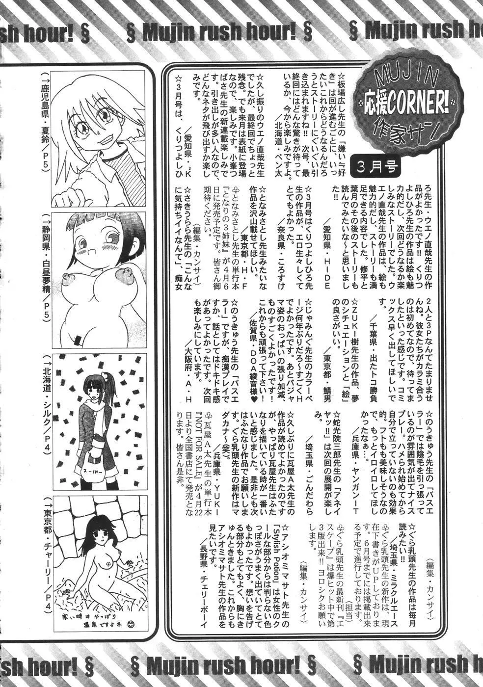 COMIC MUJIN 2007年4月号 696ページ