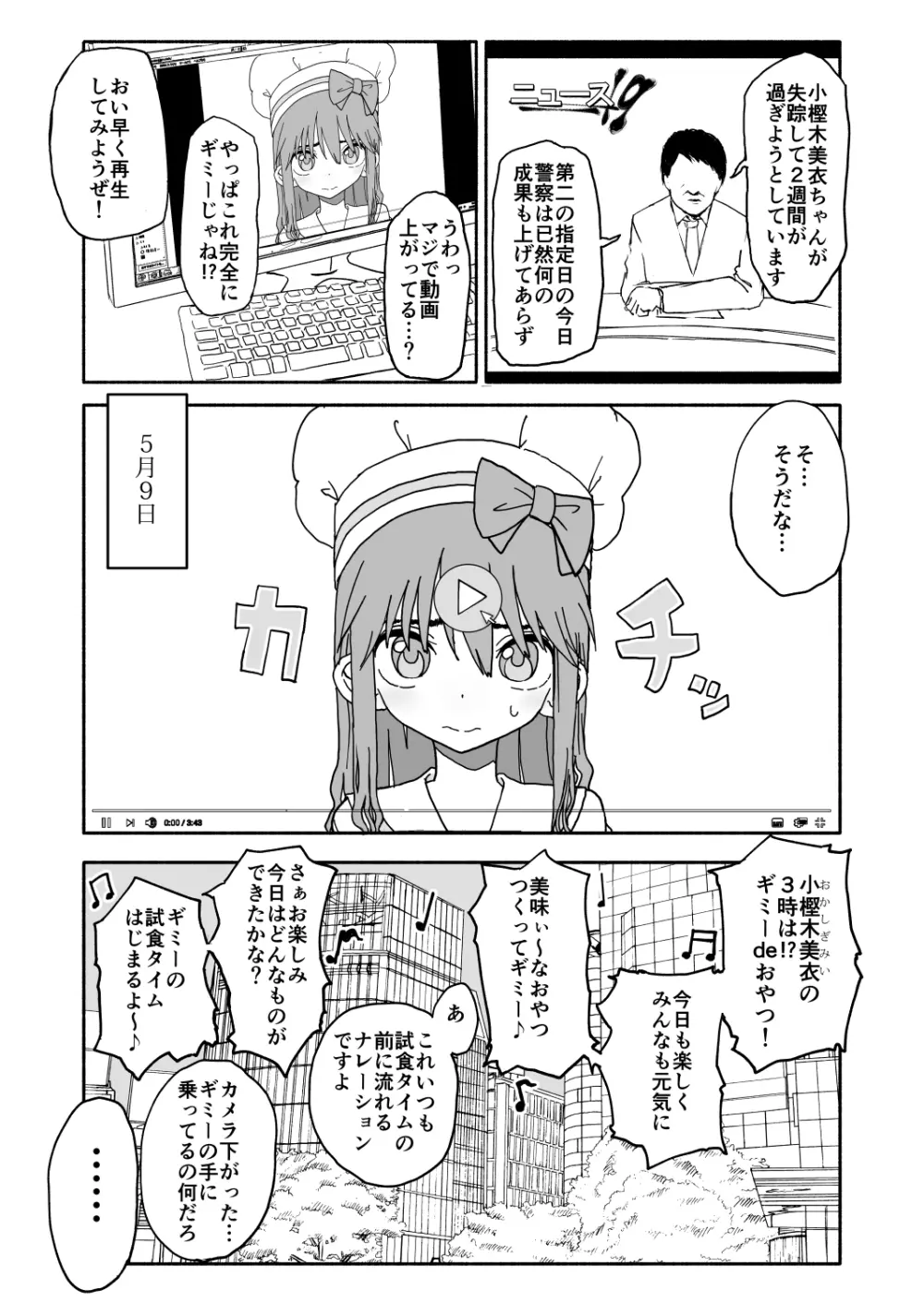 お菓子作りアイドル☆ギミー！監禁調教漫画 35ページ