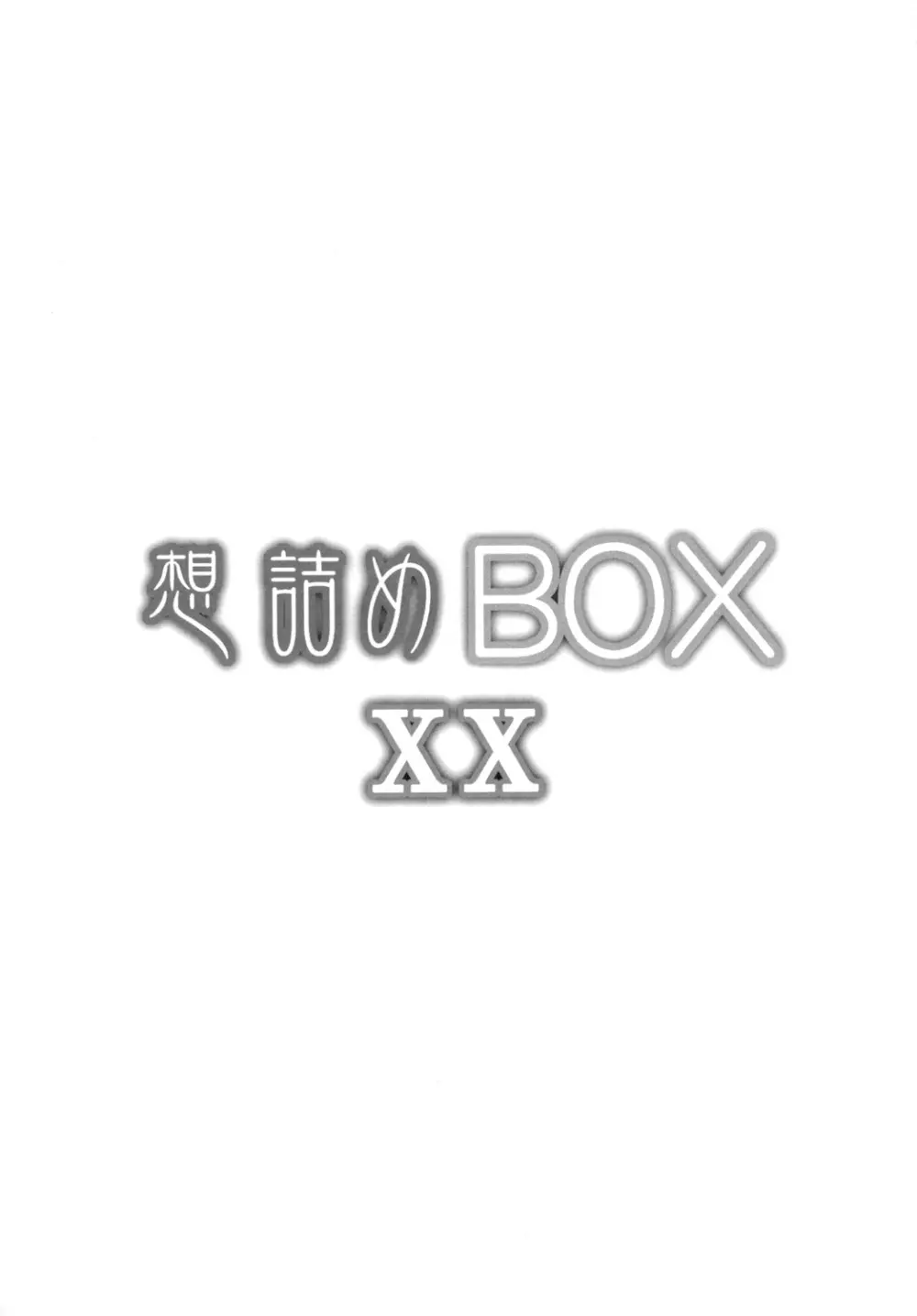 想詰めBOX XX 3ページ