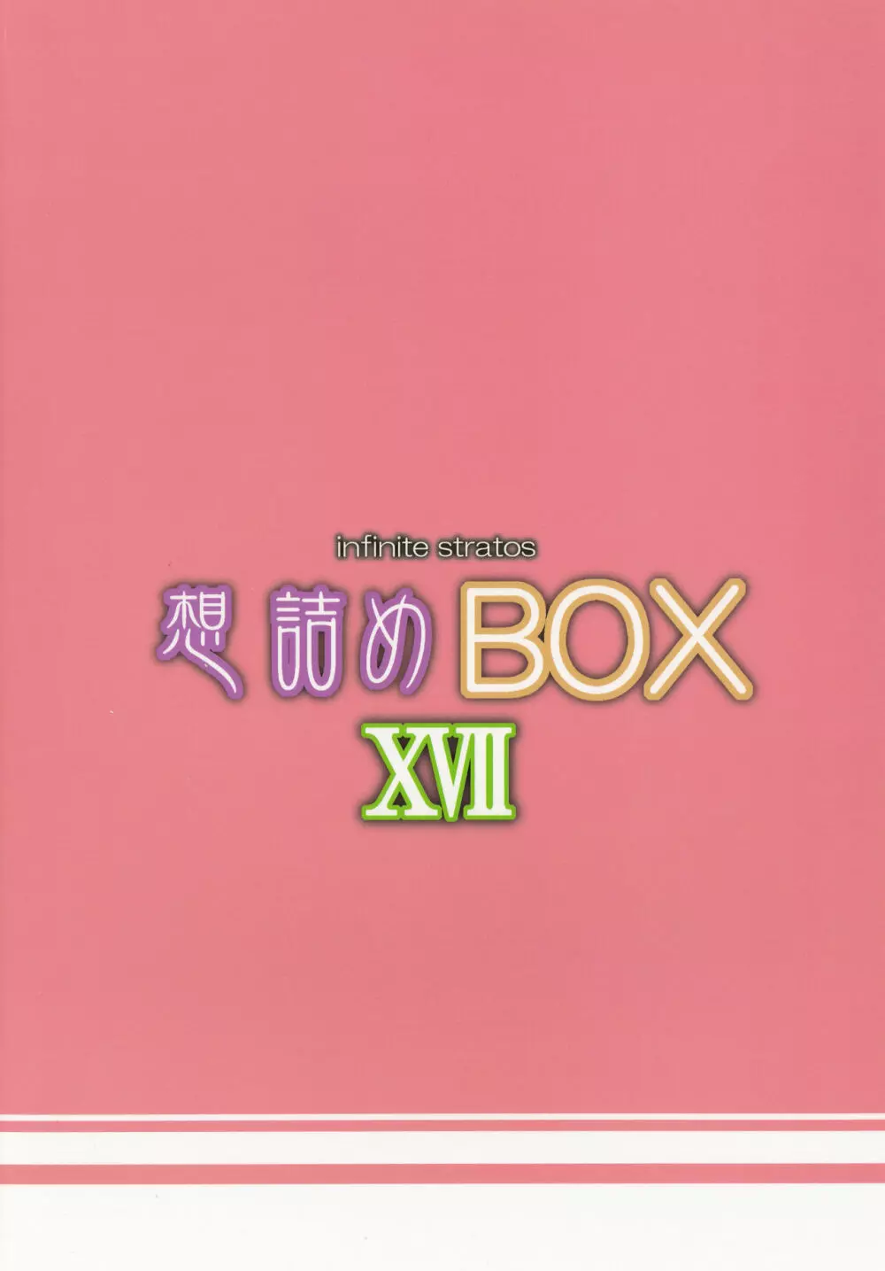 想詰めBOX XVII 28ページ