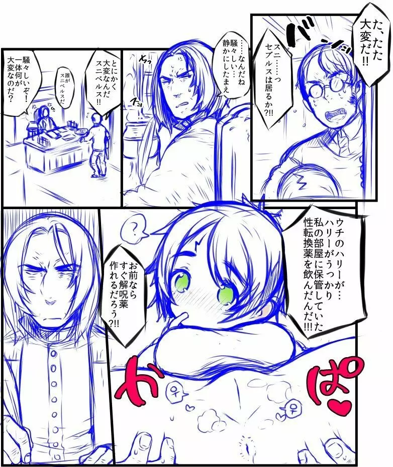 ポッターちゃんすけべ漫画まとめ 21ページ