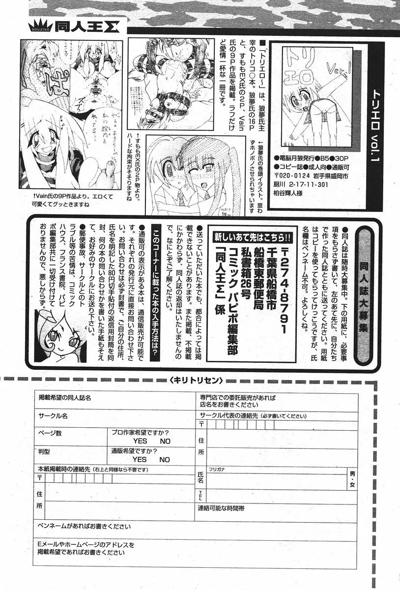 COMIC パピポ 2006年07月号 246ページ