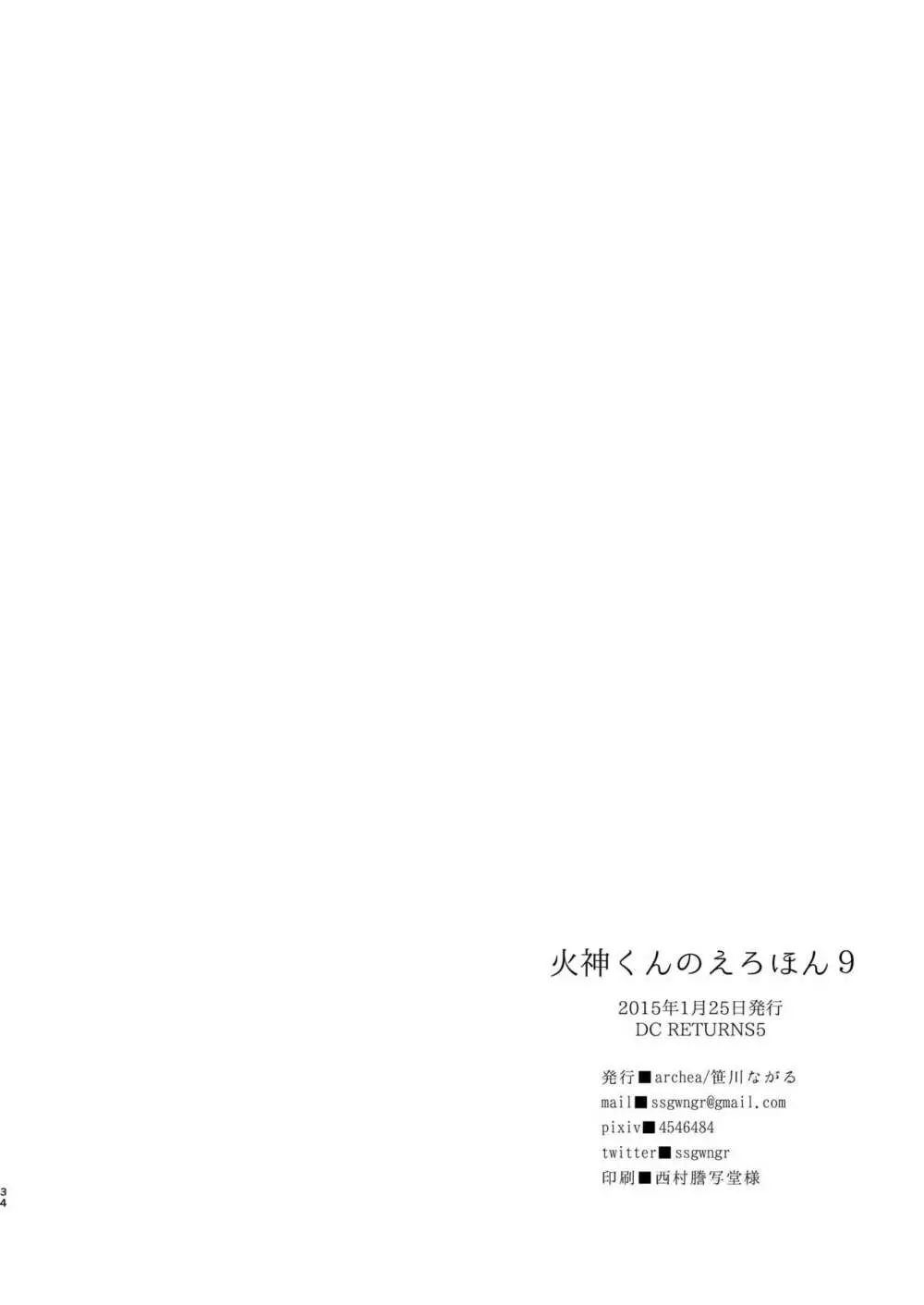 火神くんのえろほん9 ふたりの王とケツ抱きイケメン編 32ページ