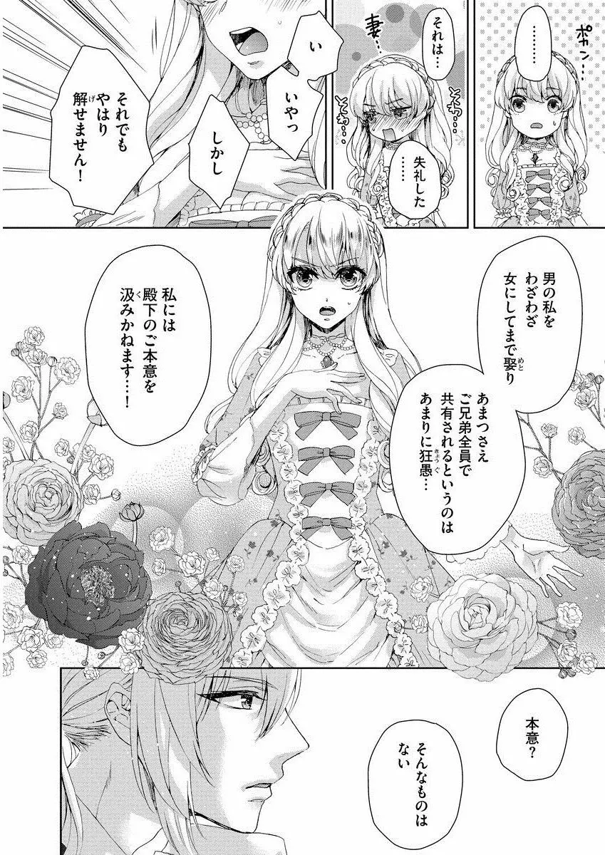 狂王子の歪な囚愛～女体化騎士の十月十日～ 1 103ページ