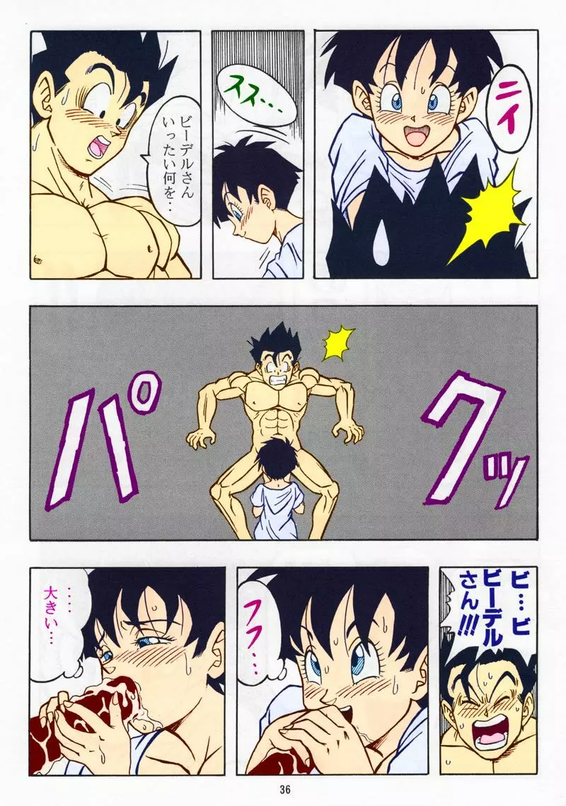 ドラゴンボール H 総集編 35ページ