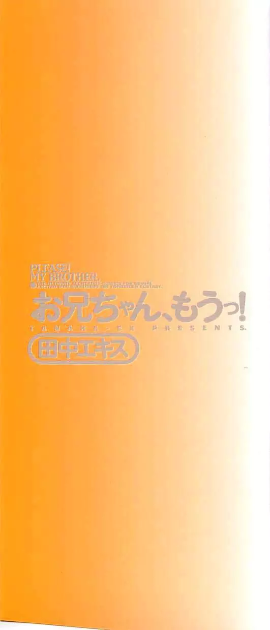 お兄ちゃん、もうっ！ 2ページ