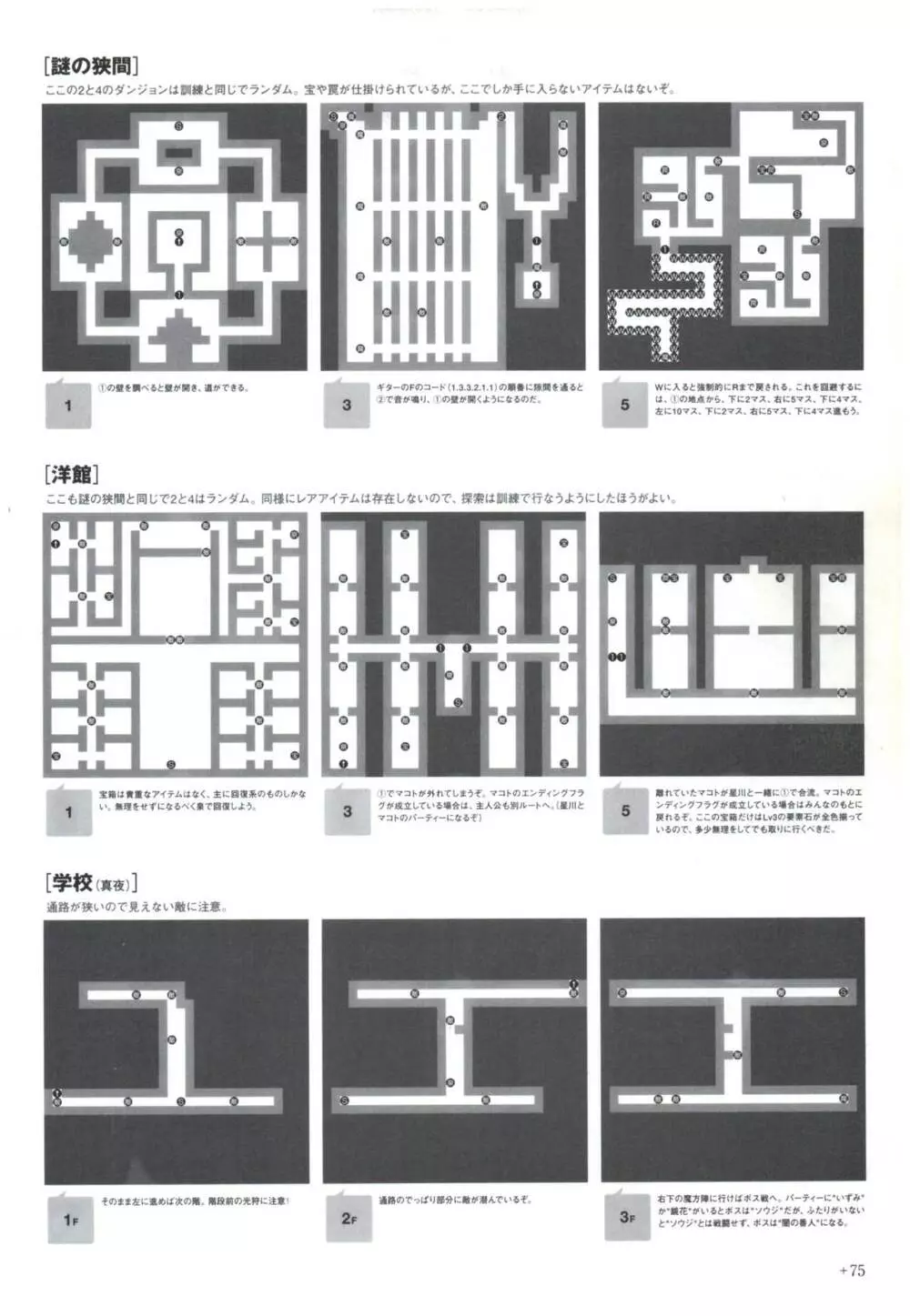 夜が来る!‐Square of the Moon‐ビジュアルファンブック 97ページ