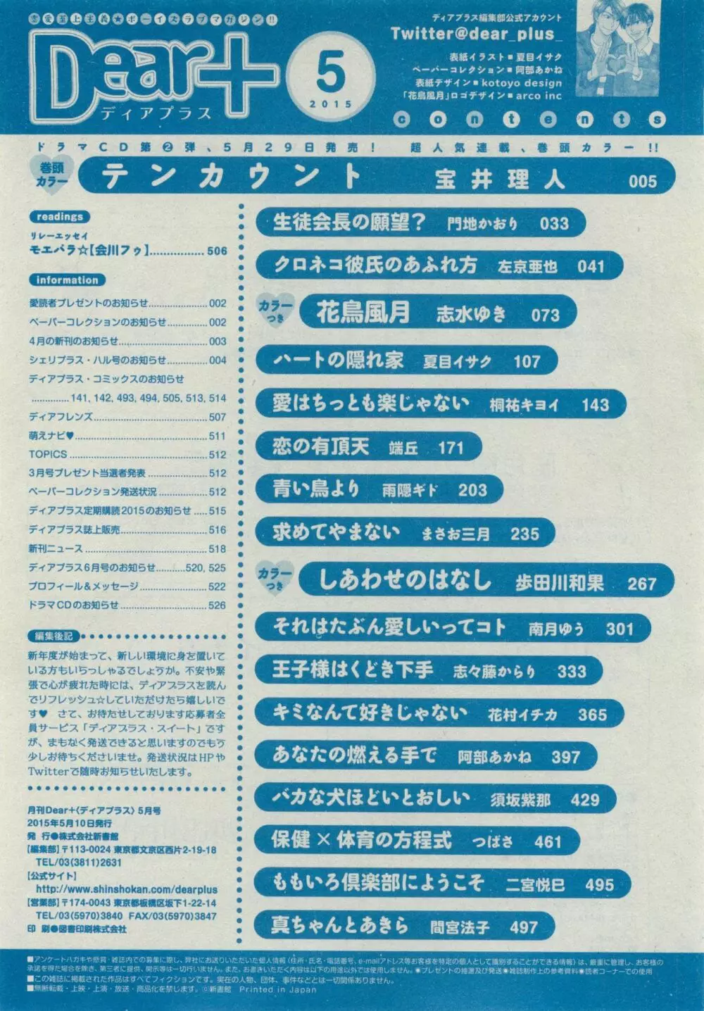 ディアプラス 2015年05月号 524ページ