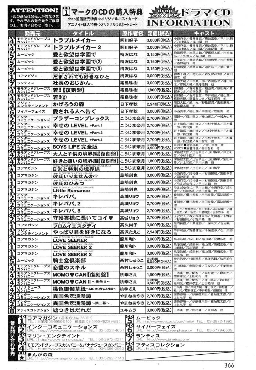 ドラ 2007年08月号 362ページ