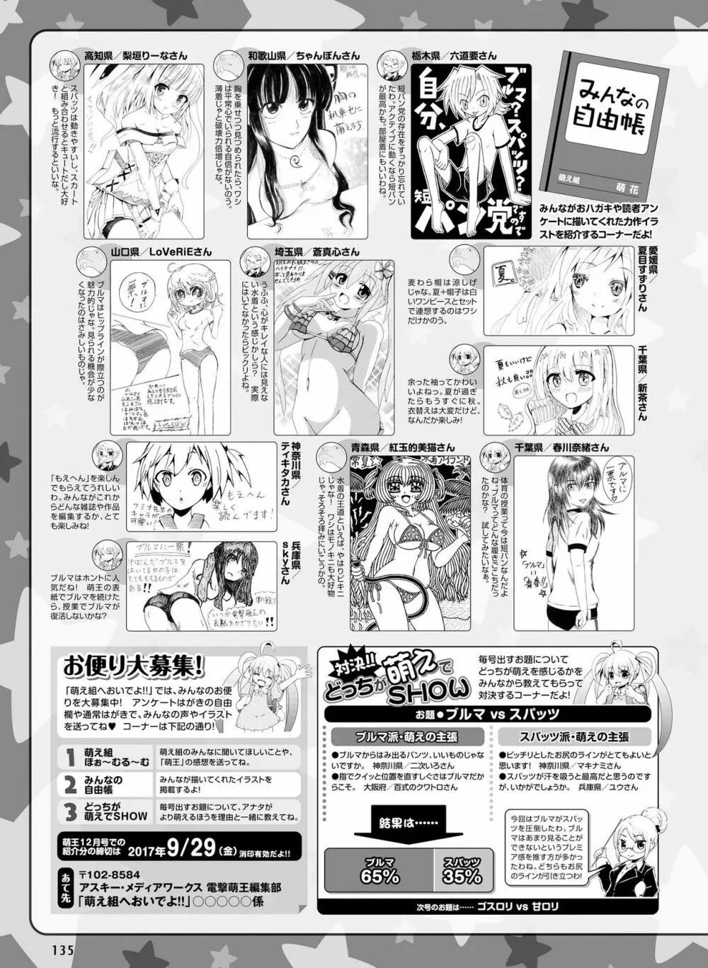 電撃萌王 2017年10月号 123ページ