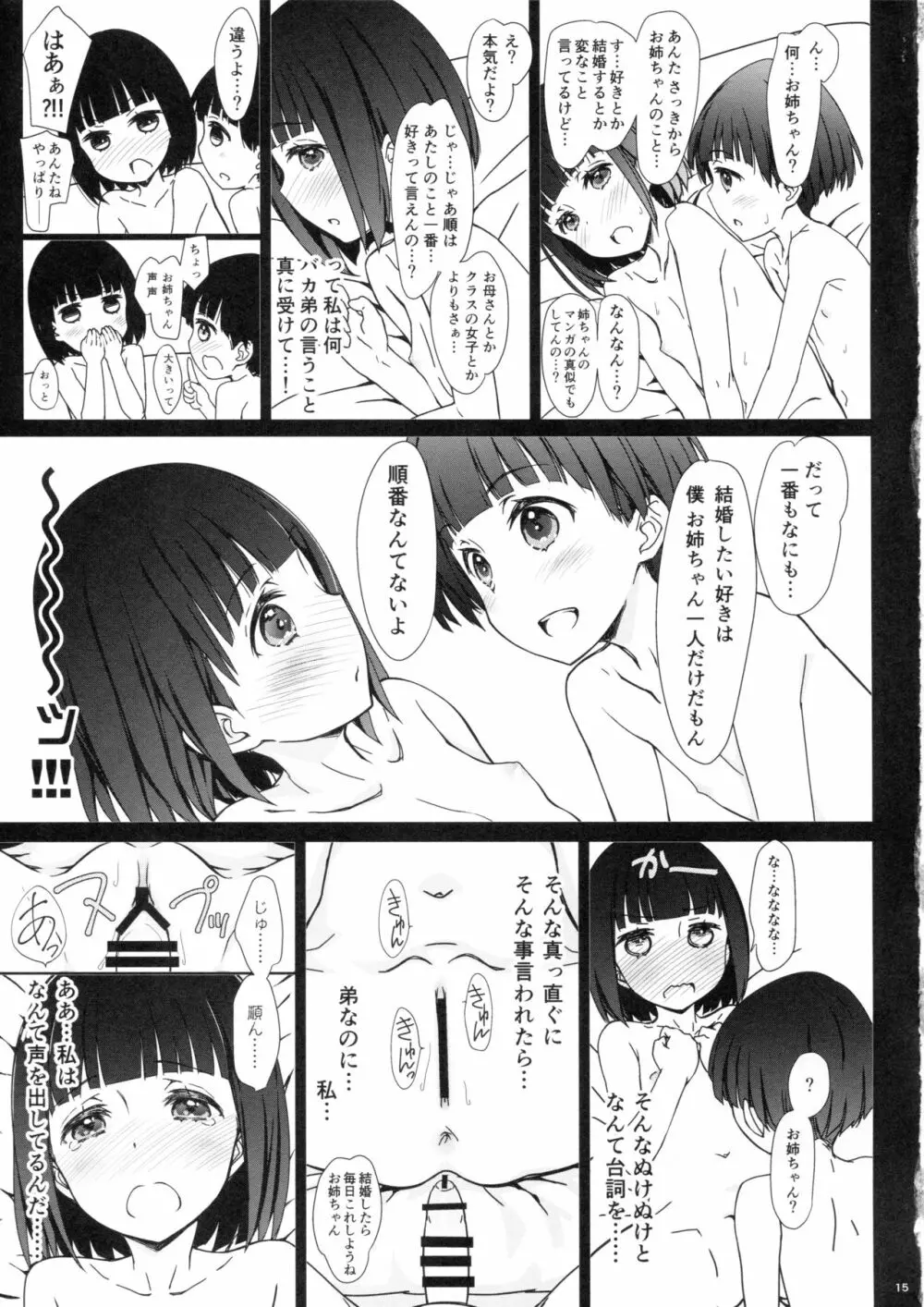 お姉ちゃんと僕と 14ページ