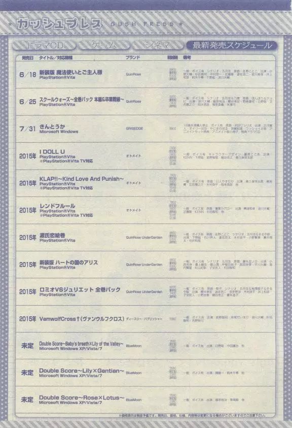 ガッシュ 2015年04月号 467ページ