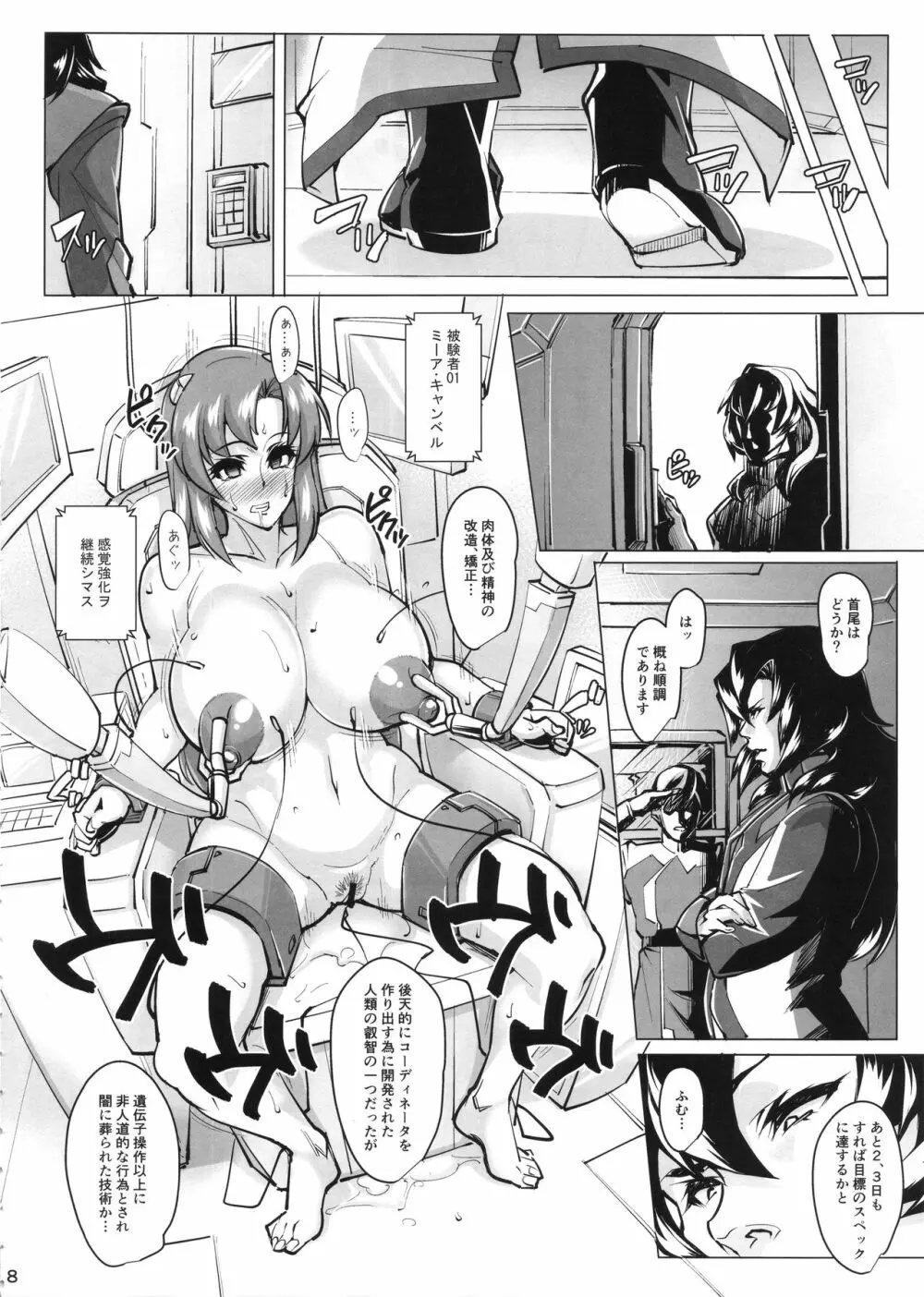 (COMIC1☆11) [ピーナッツランド (オタクミン)] ラクス･クライン(偽)改造計画 (機動戦士ガンダムSEED DESTINY) 7ページ