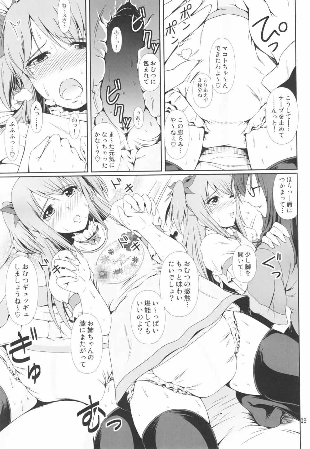 (COMIC1☆11) [Atelier Lunette (三国あつ子)] なりたいのぉ! Re–冬河家姉弟物語- 8ページ