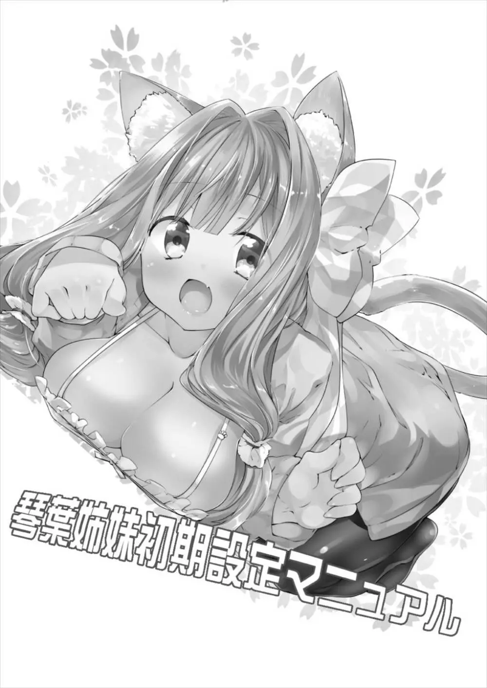 コトノハラバーズvol.03 琴葉姉妹初期設定マニュアル 4ページ