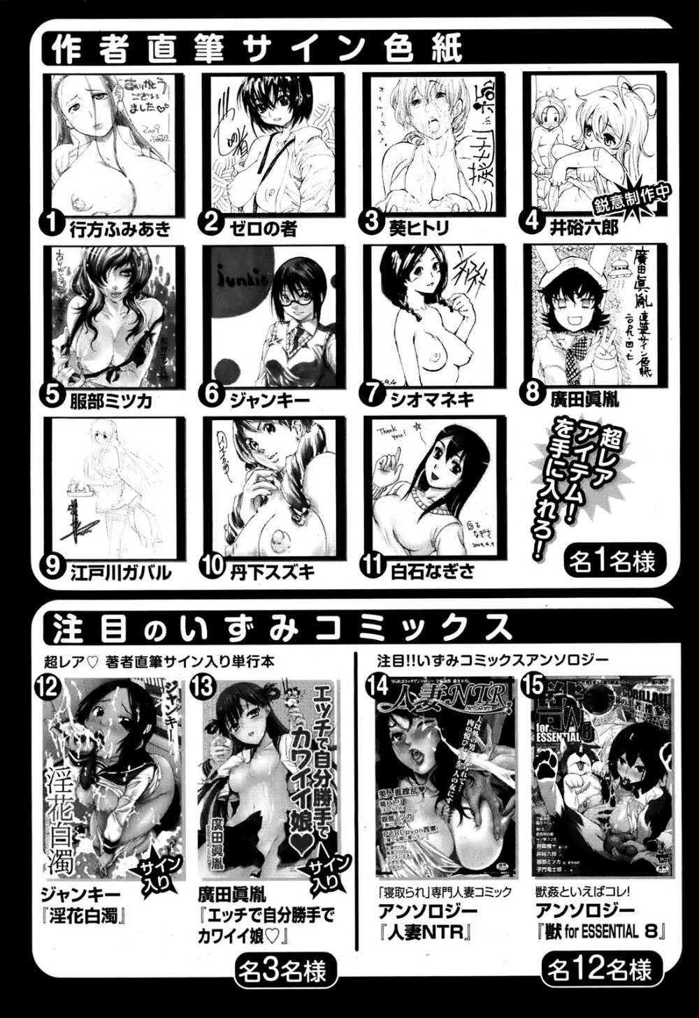 美少女革命 極 2009年6月号 vol.2 209ページ