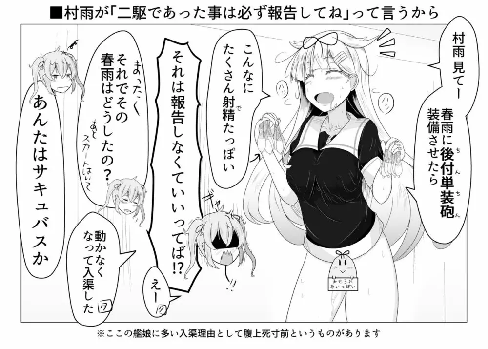 二駆中心艦娘カプバカエロまとめ