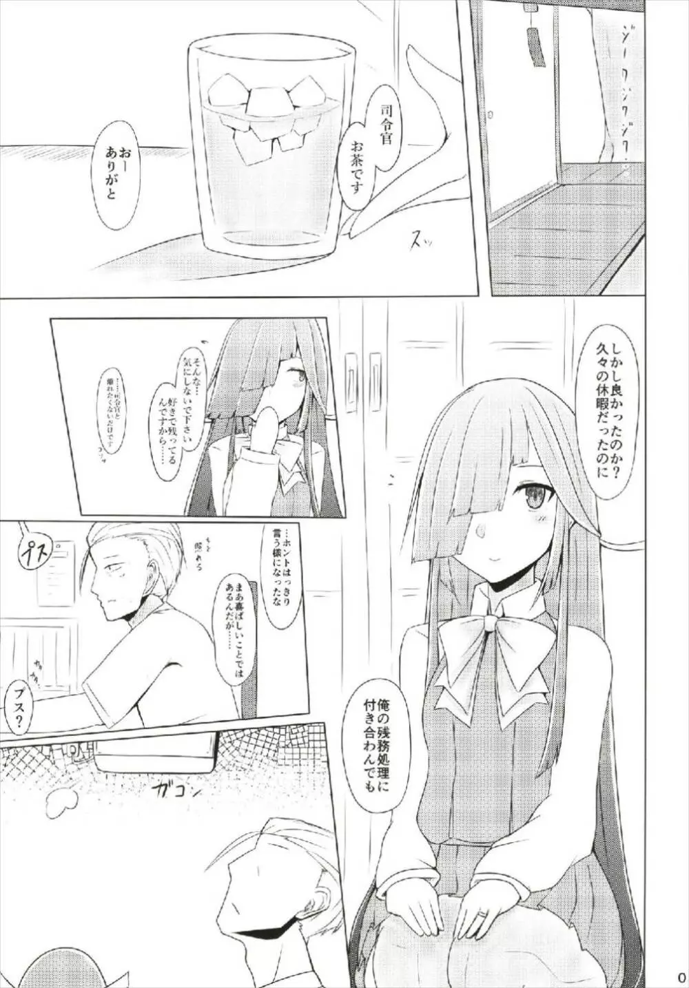 彼女は暑気が苦手。 3ページ