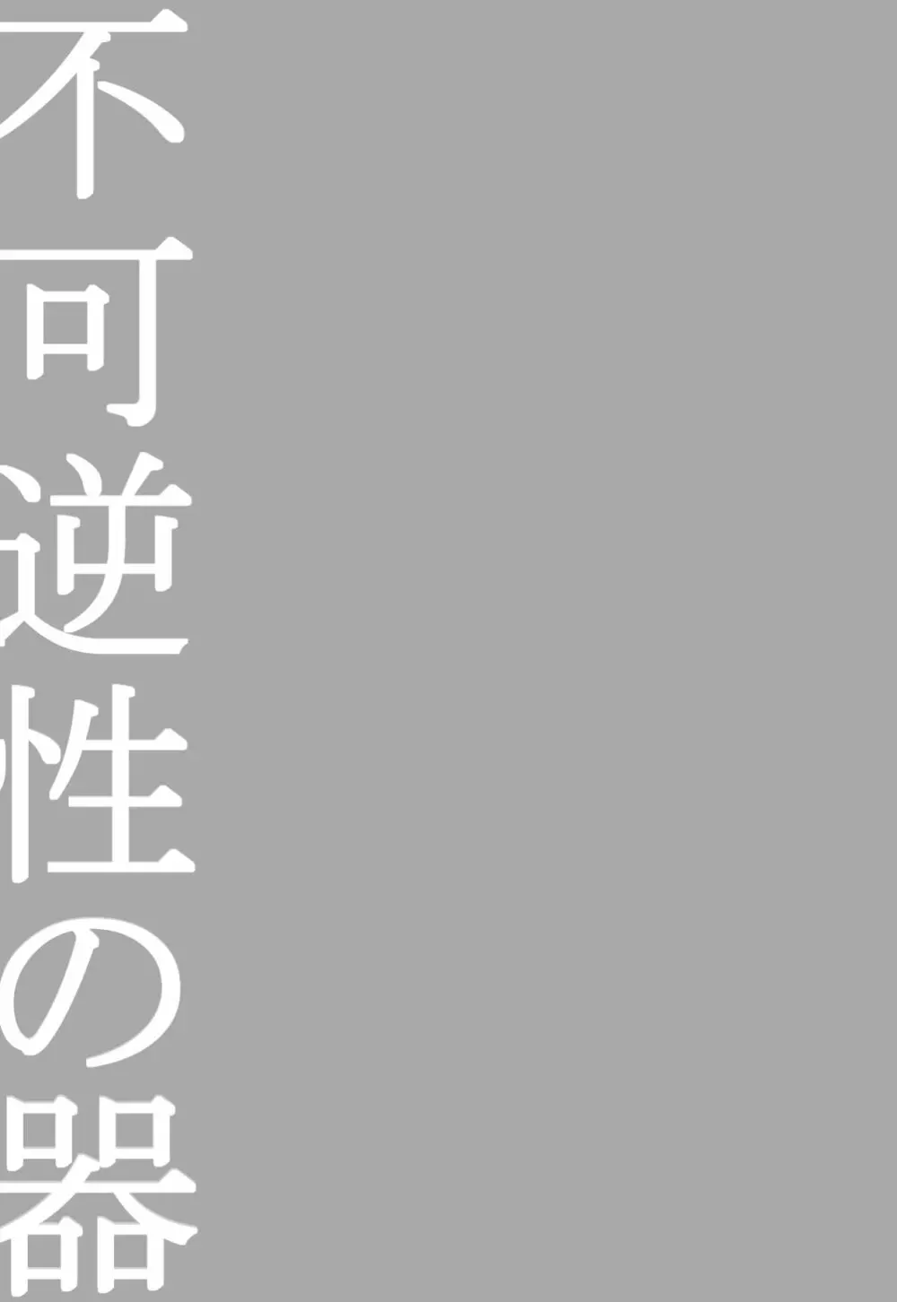 不可逆性の器 34ページ