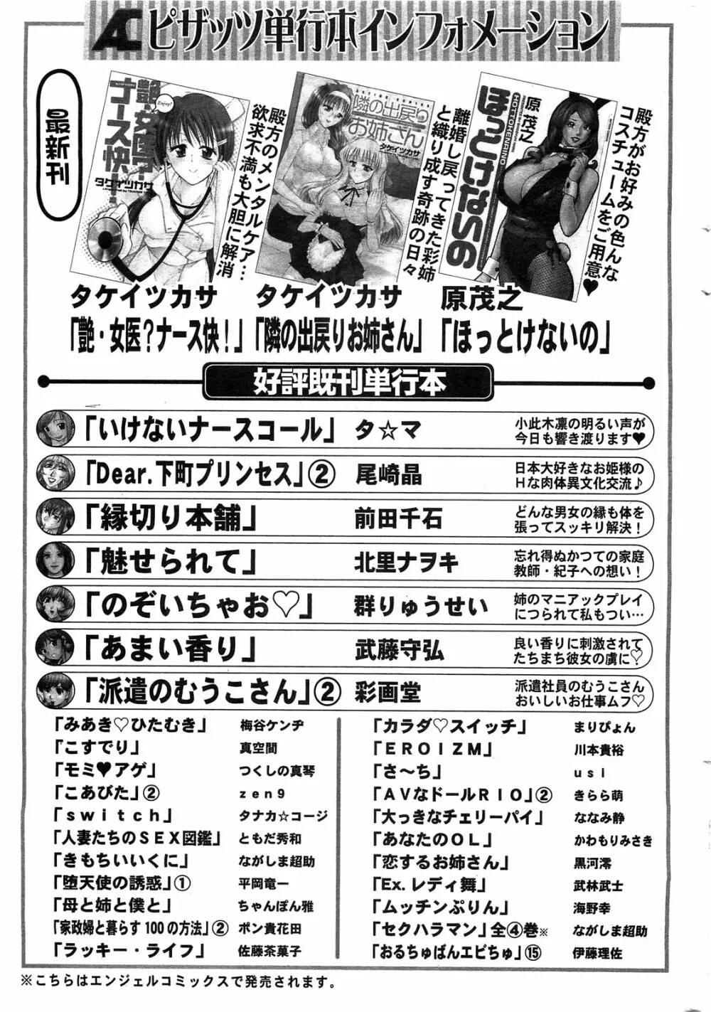 アクションピザッツスペシャル 2009年5月号 261ページ