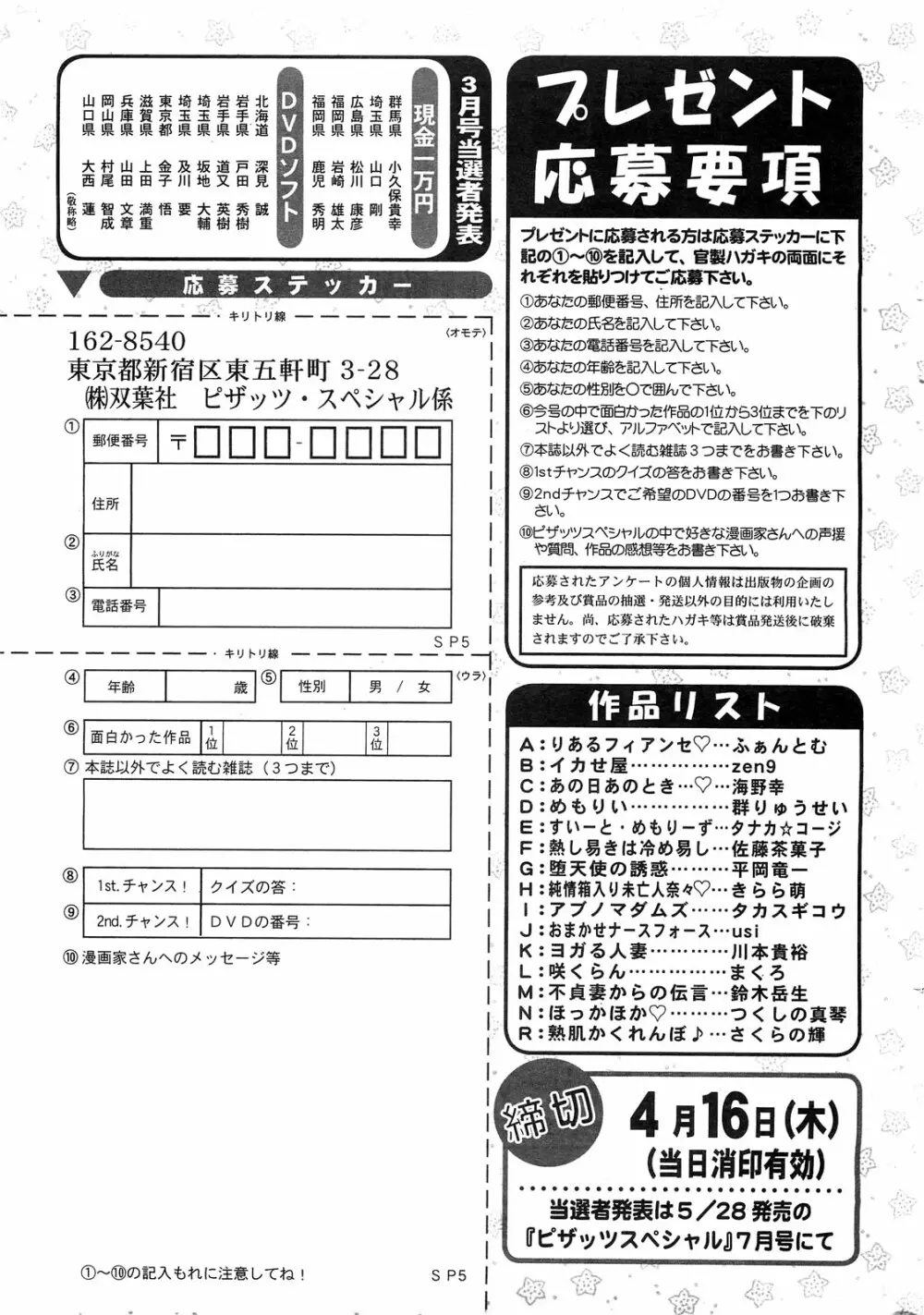 アクションピザッツスペシャル 2009年5月号 265ページ