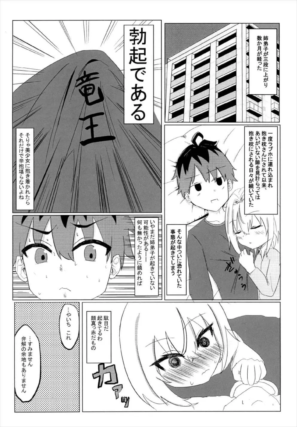 ぎんこちゃんといちゃいちゃする本 4ページ