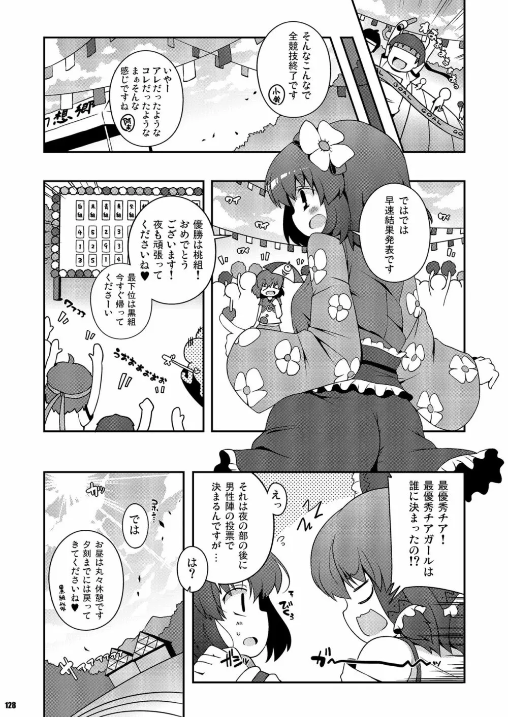 けつだらけ東方総集編しりーず2 128ページ